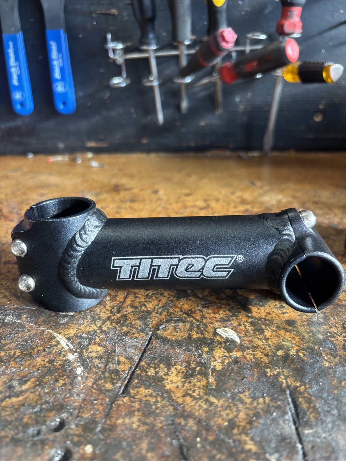 TITEC Threadless MTN Stem 125mm 25.4 Clamp 1 1/8” Steerer