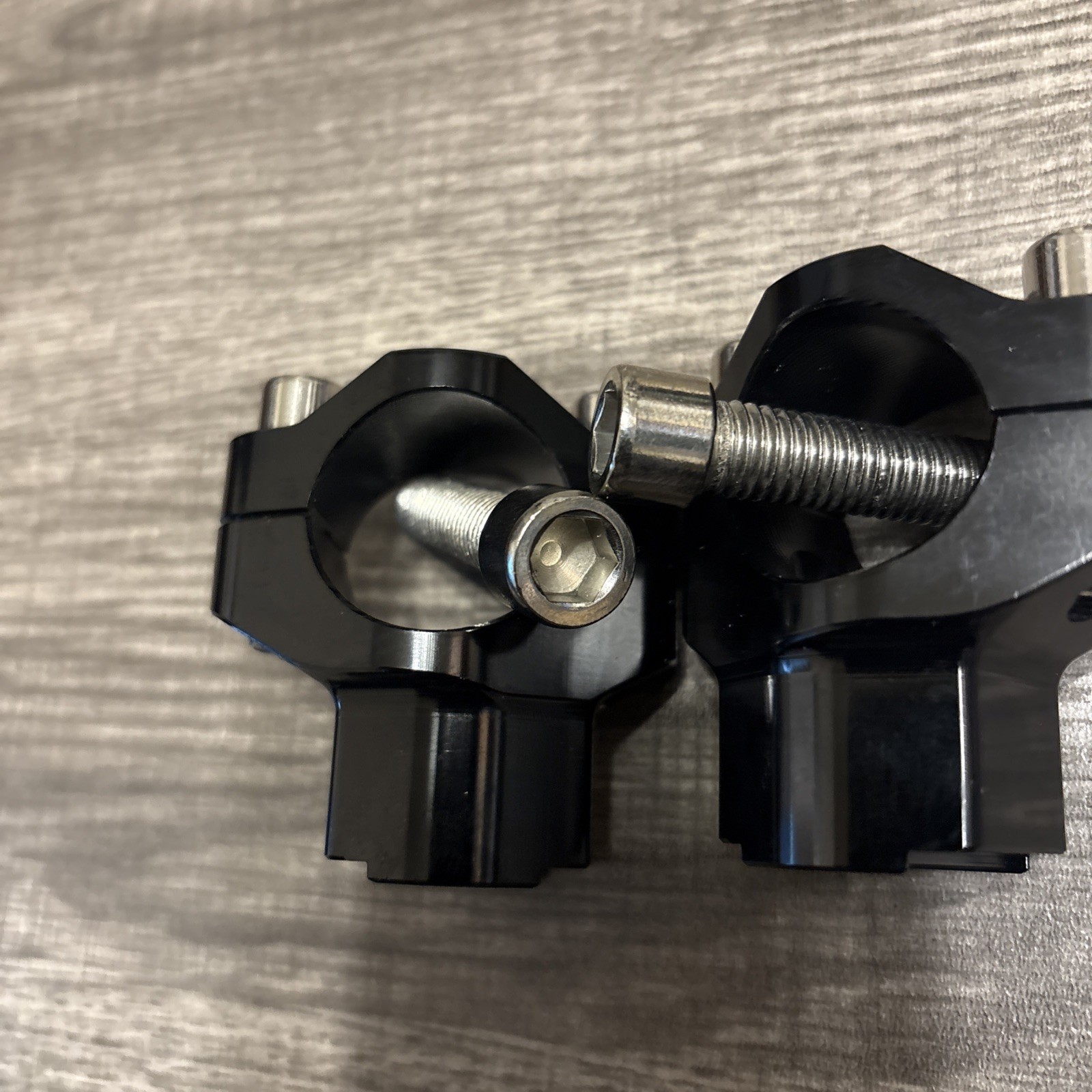 Dirt Bike Handlebar Riser,CNC Motorcycle Handle Bar Mounts Clamps for black