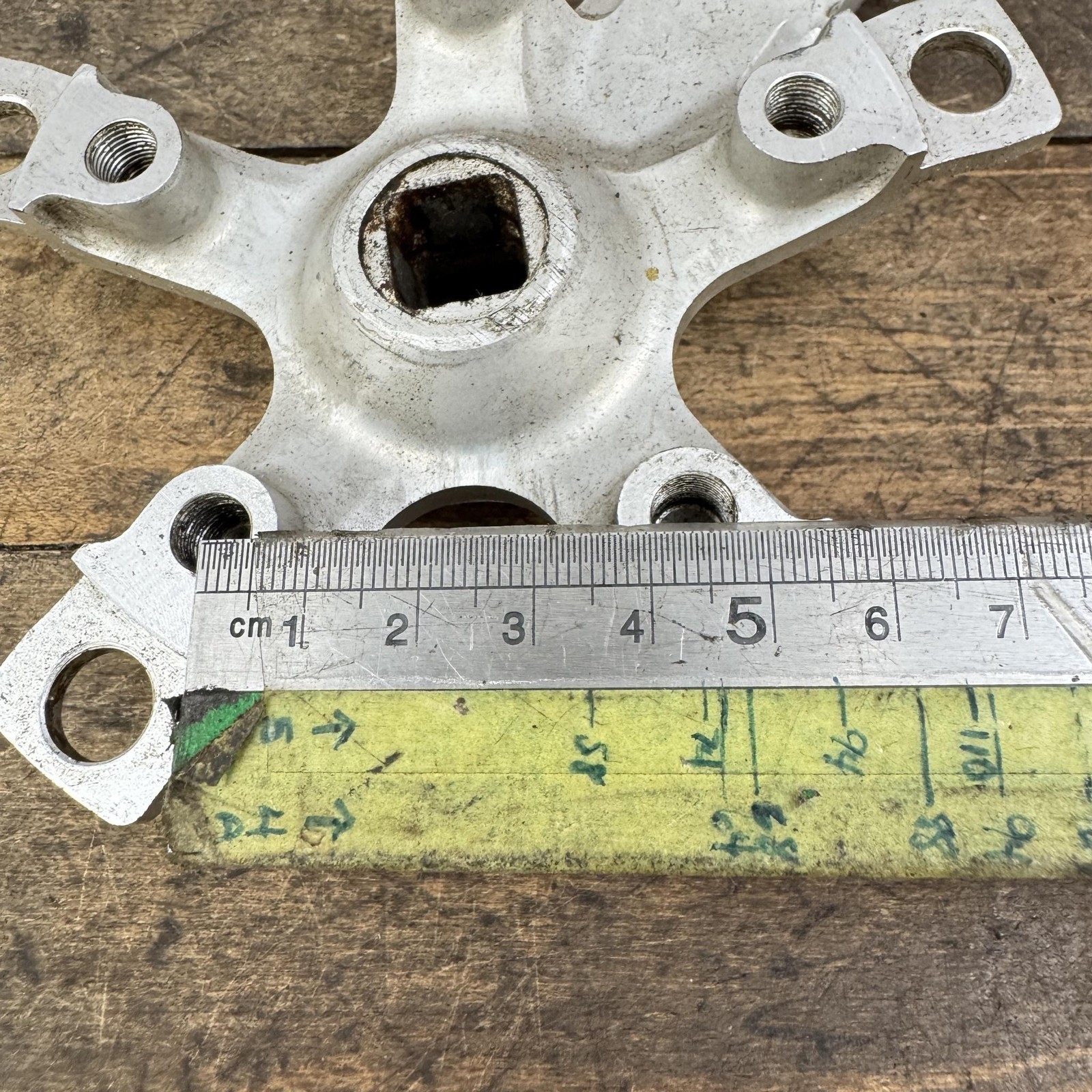 Vintage Shimano Deore XT FC-M730 Crankset 170mm 110 BCD Japan 90s MTB Arms