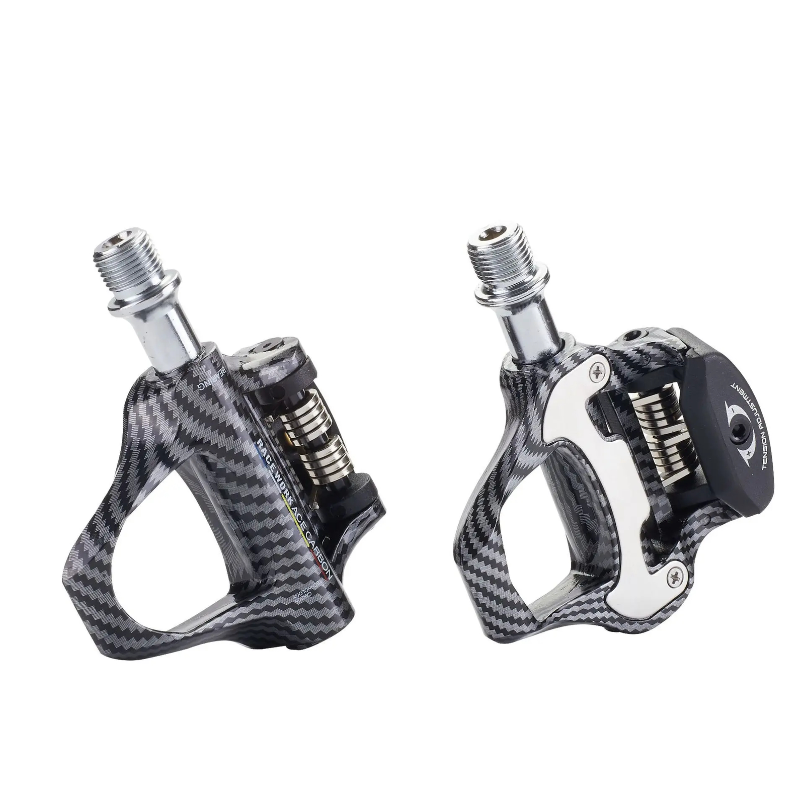 Road Bike Lock Pedal Texture Self-Locking Paddle Bearings Pedal With SPD Lock