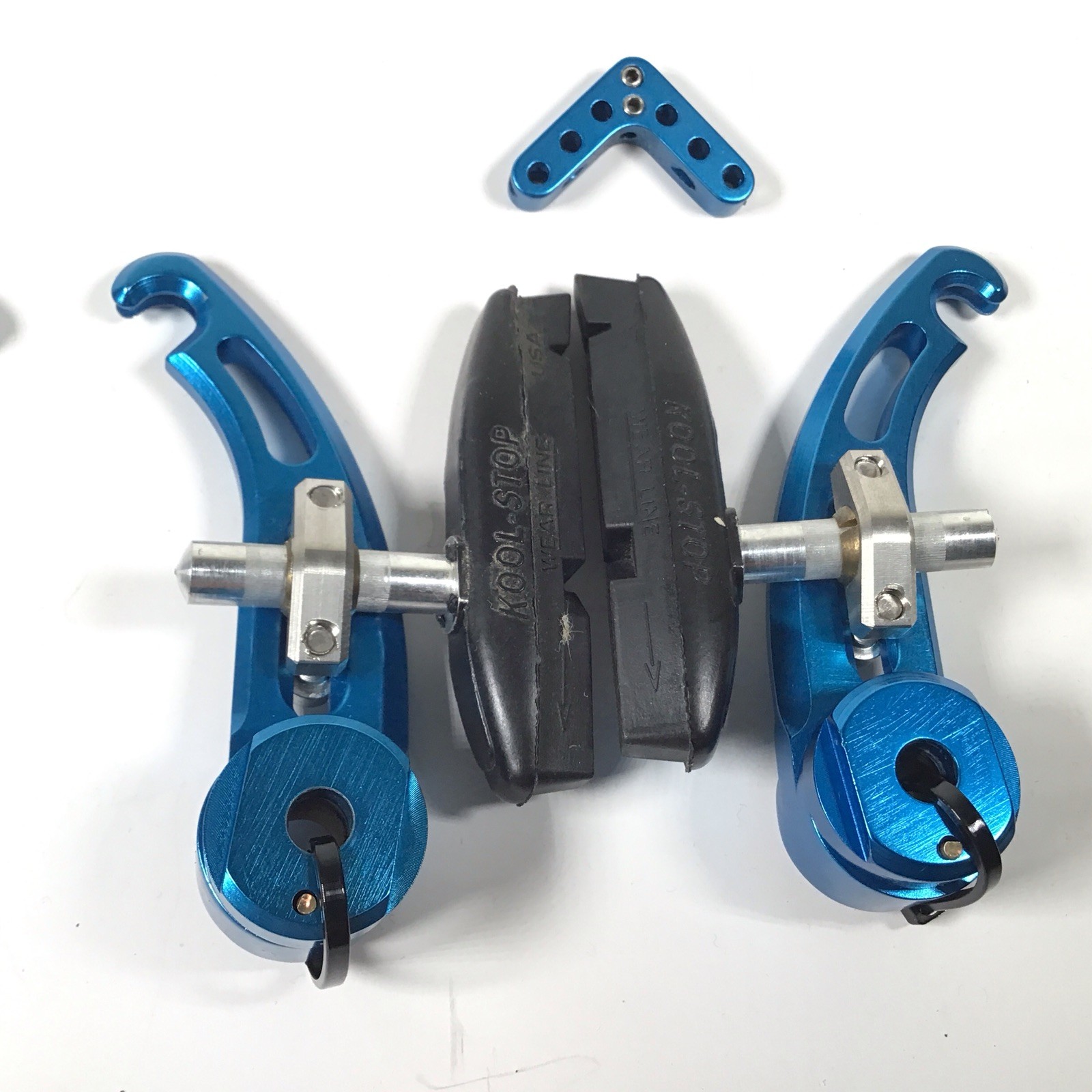 Tech-Lite Cantilever Brake Set Blue NOS Vintage MTB Technogen Rare Grafton
