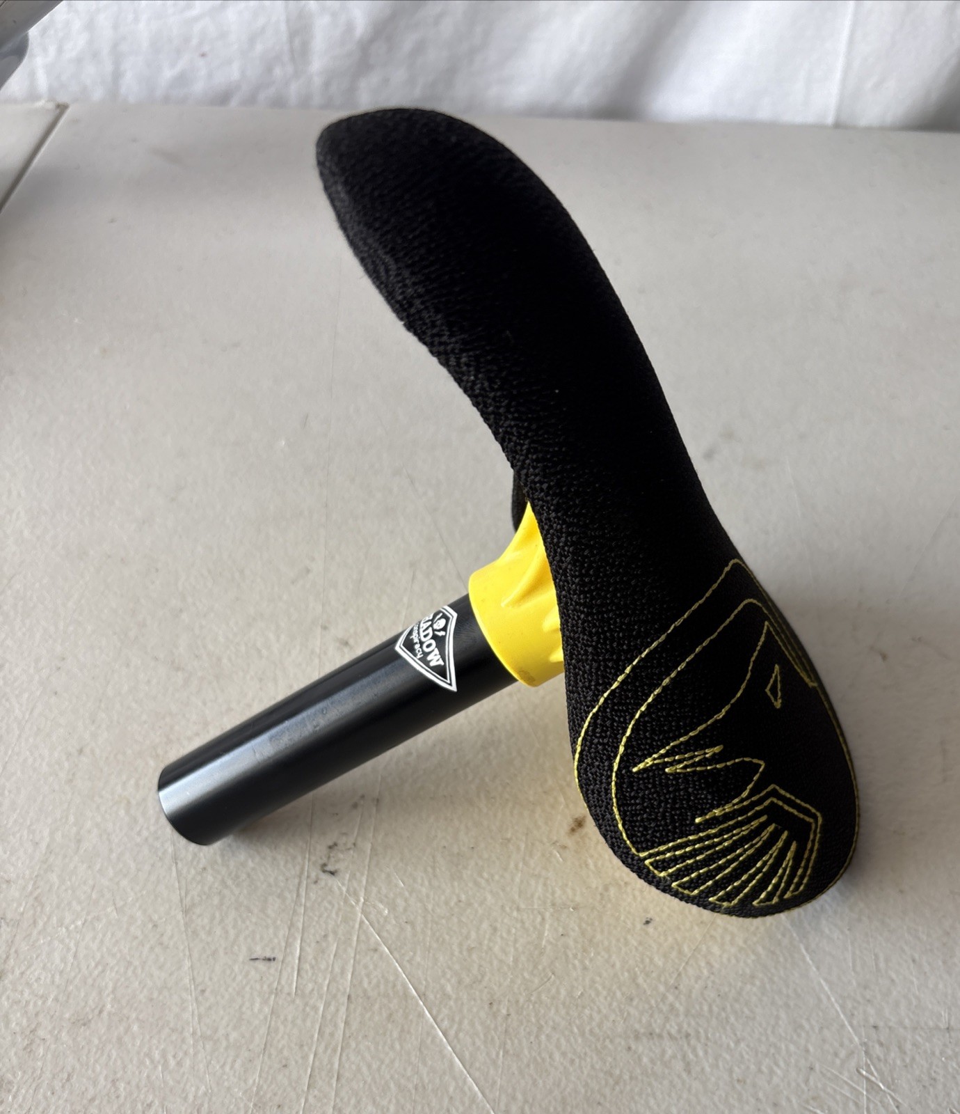 Shadow Conspiracy Bmx Seat Integrated Post Yellow Discontinued 25.4 New Takeoff