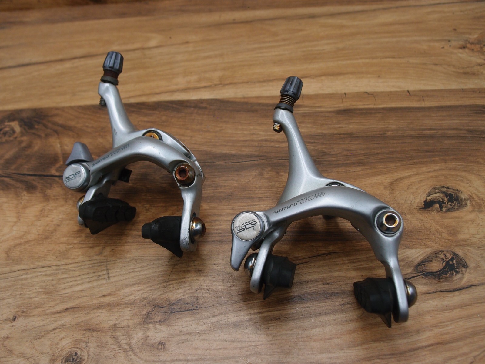 1989 road bike caliper side pull brakes Shimano 105 Prototype Japan BR-1055