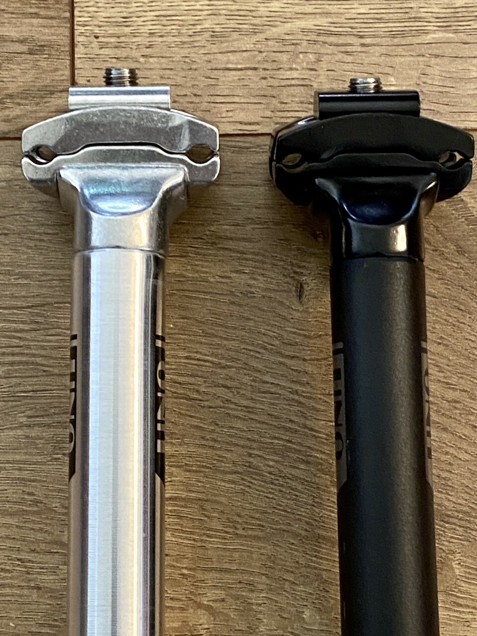 NEW UNO Seat Post 25.4mm x 350mm MTB Trekking Road Bicycle , Black or Silver