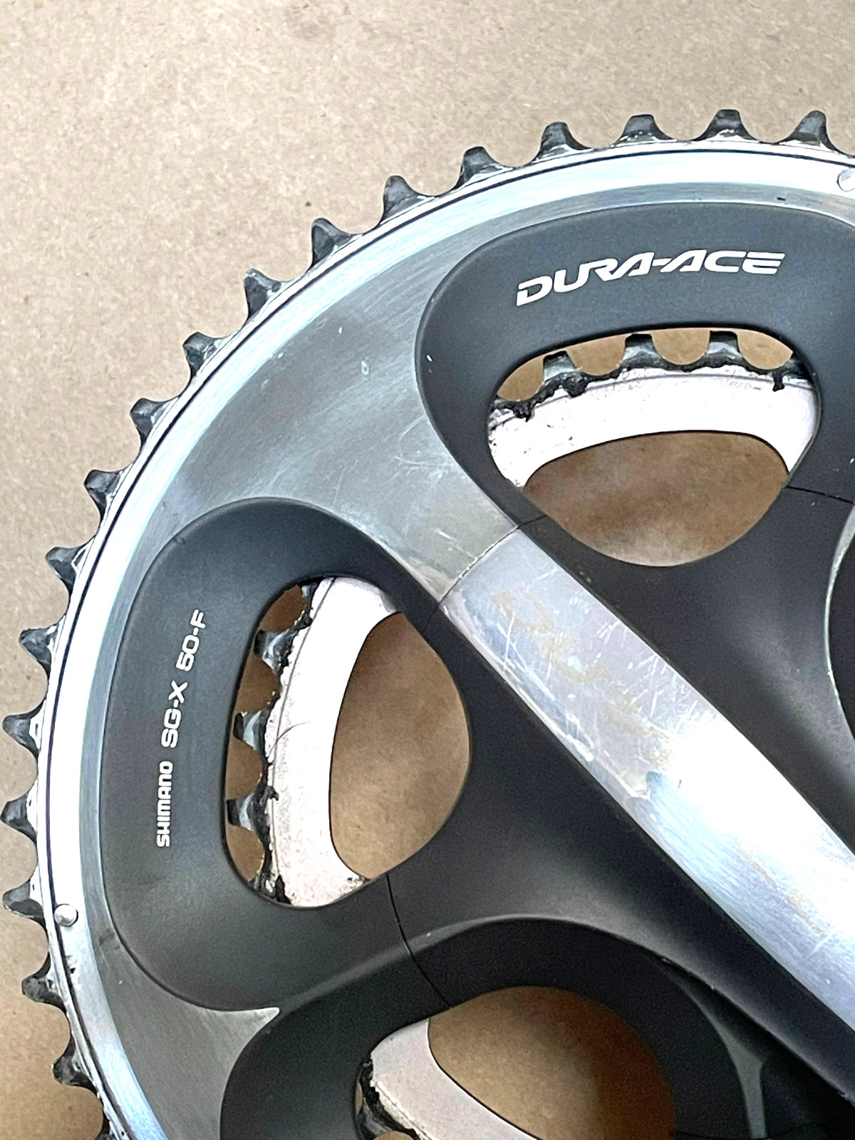 Shimano Dura Ace FC-7950 50-34t Double Crankset 175mm