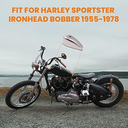 maXpeedingrod 2.4 Gallon Gas Tank for Harley Sportster Ironhead 2.4 Gallon (9L)