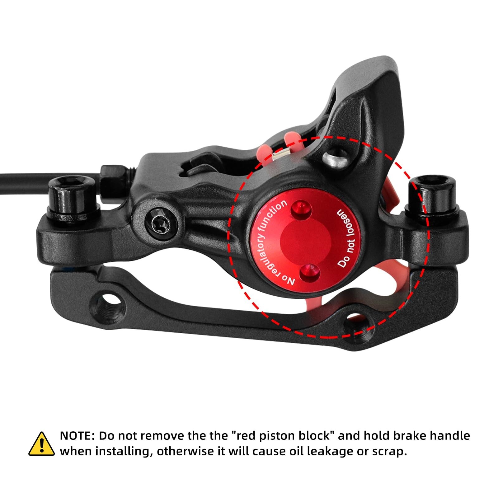 Z00M HB875E Ebike Hydraulic Disc Brake Set, Electric Power-Off Hydraulic Brak…