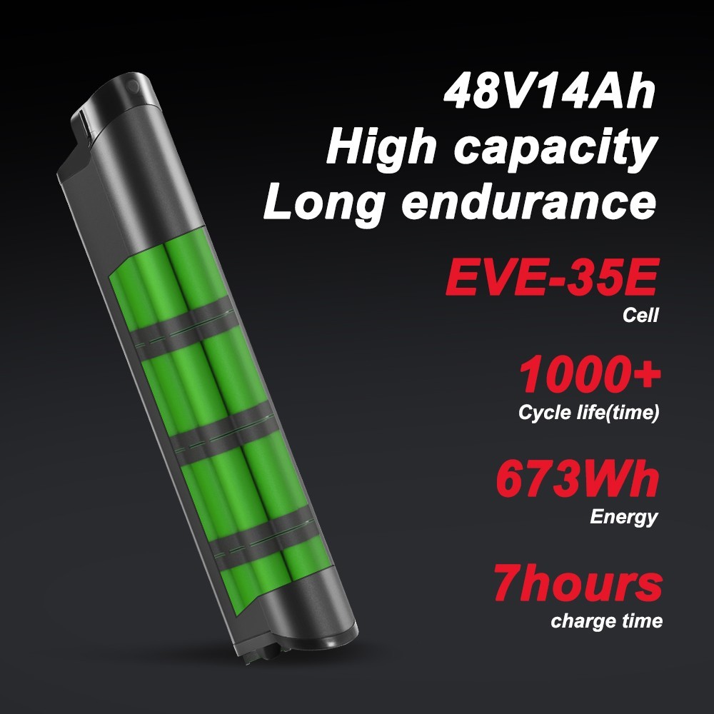 48V14Ah Aventon Pace 500.2 Pace 500.3 and Pace 500.3 Step-Through Ebike Battery