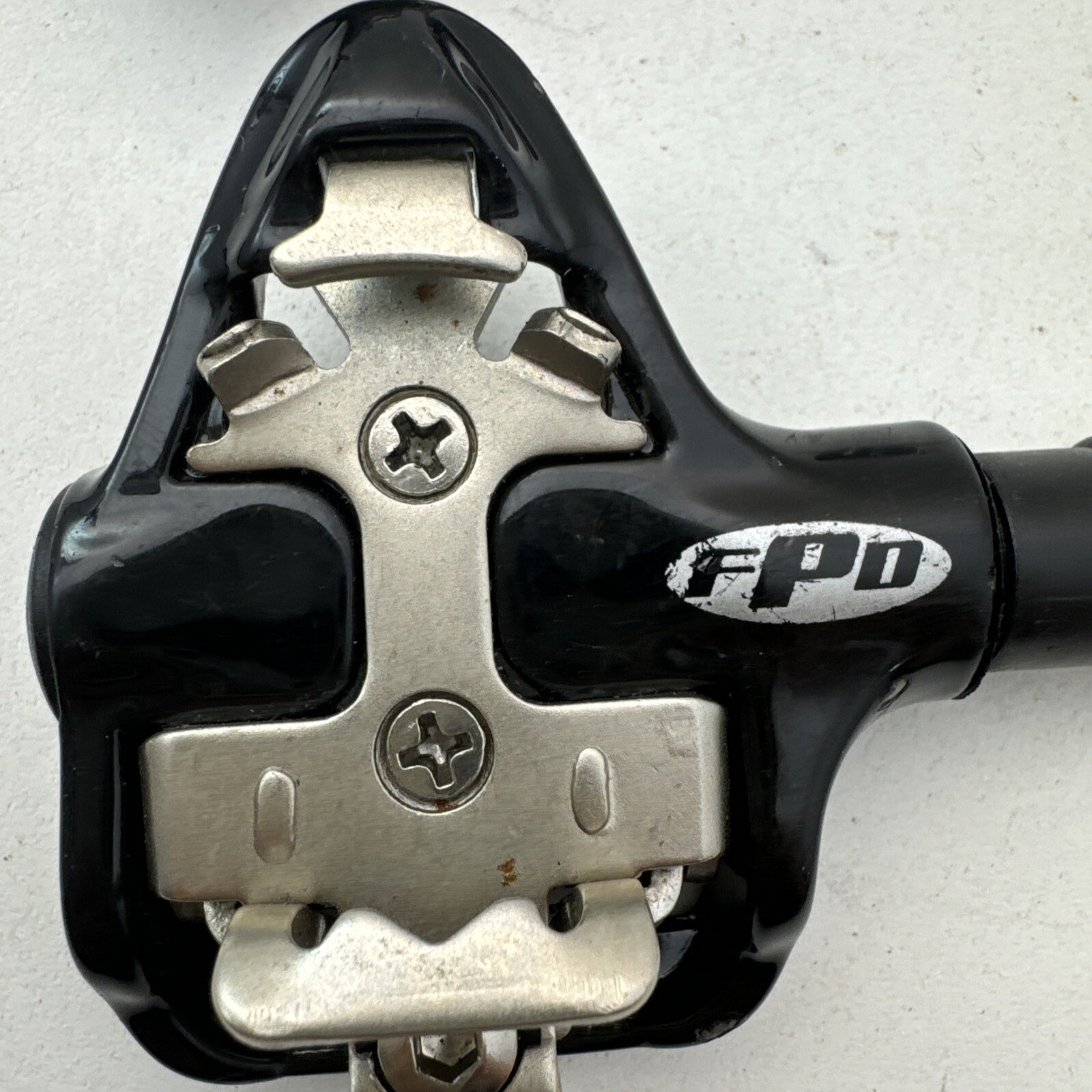 Vintage FPD Clipless Pedals Single Side 9/16 in Black Mountain Bike MTB A06
