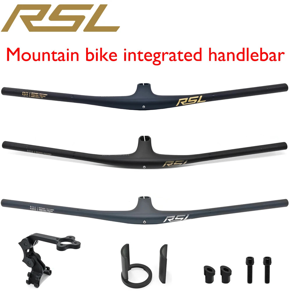 13 ° Integrated Carbon Handlebar 70mm 80mm 90mm x 750mm Mountain Handlebar Stem