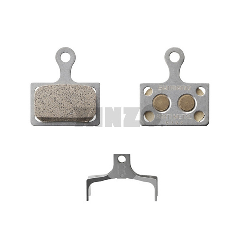 1/2 Sets Genuine Shimano Disc Brake Pads K04Ti Metal Sintered Titanium Back XTR