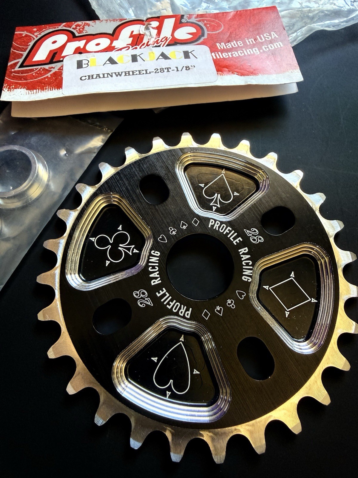 Profile Racing – Blackjack BMX Sprocket 28T – 1/8″