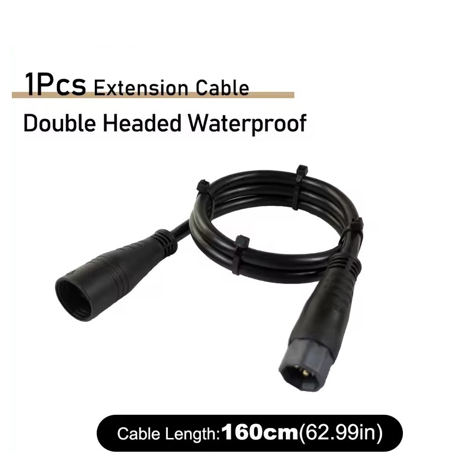 E-bike Julet 9Pin Hub Motor Extension Cable Conversion Line Waterproof Cable
