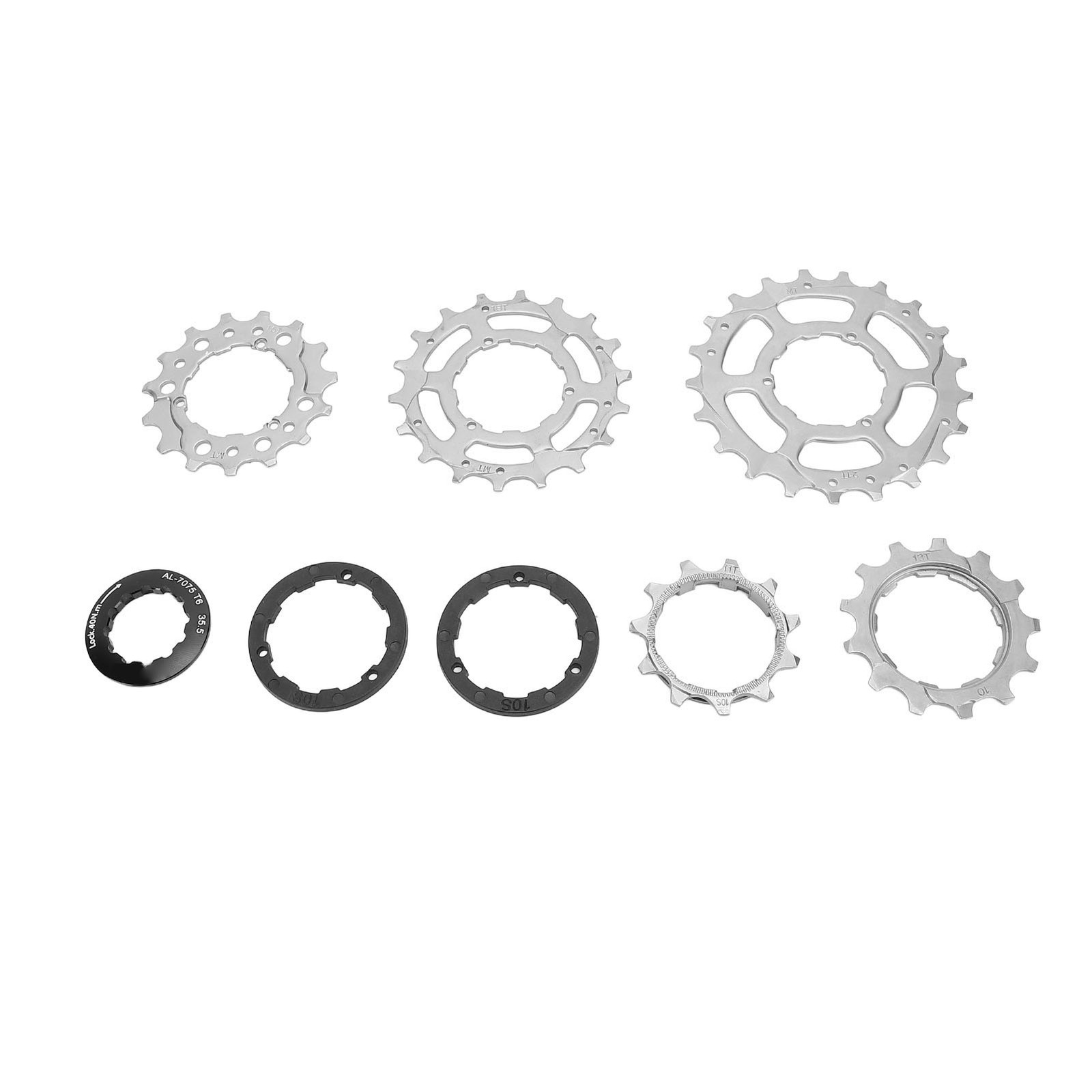 5 Speed Bike Cassette Stainless Steel Aluminum Alloy Smooth Cycling Bike Fl TTAH