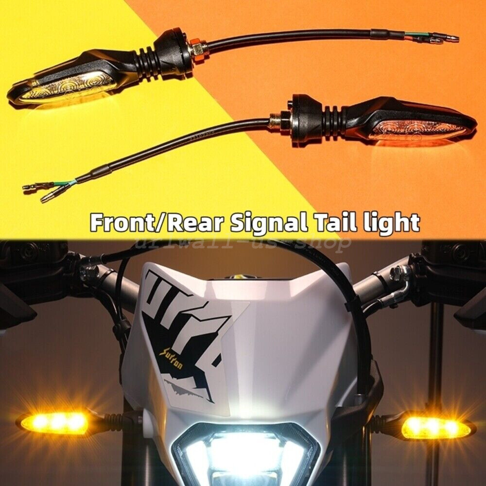 2X Front/Rear Turn Signal Lamps For SurRon Ultra Bee Electric Bike Light Parts