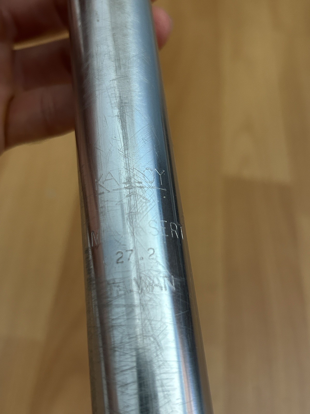 Vintage Kalloy SP-257 Seatpost 27.2 x 250mm 90s Road Bike Alloy 2 Bolt U.S.E.