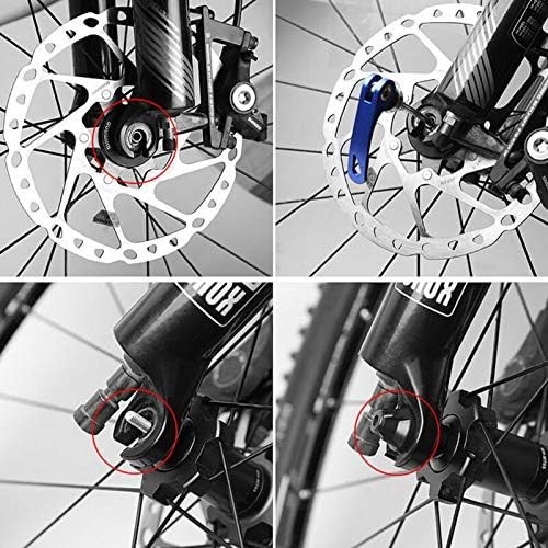 Durable Quick Release Skewers for Mountain & Road Bikes – 145/180mm, Unisex Use