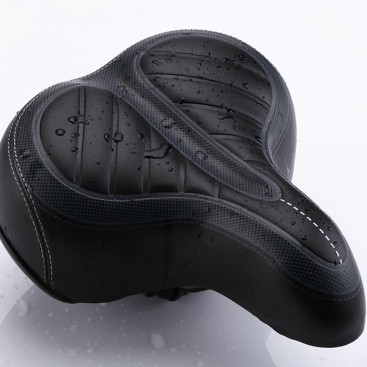 Comfort Wide Big Bum Soft Gel E-bike Bicycle Bike Saddle Seat Air Cushion Pad