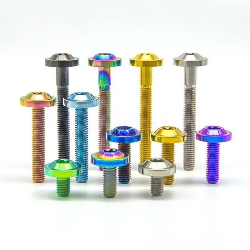 M5 Titanium Bolt Plum Torx T25 Head Screw for Bike Brake 10 12 15 20 25 30 35mm