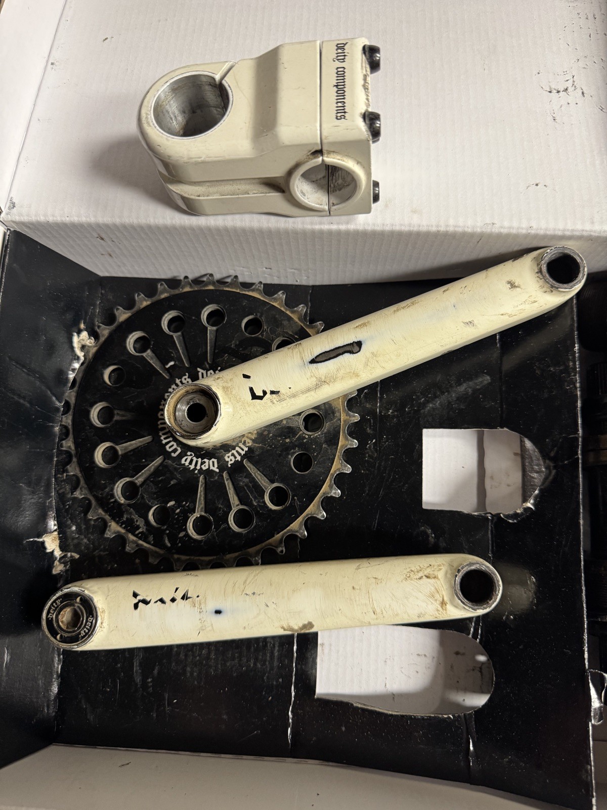 Deity Vendetta cranks & stem