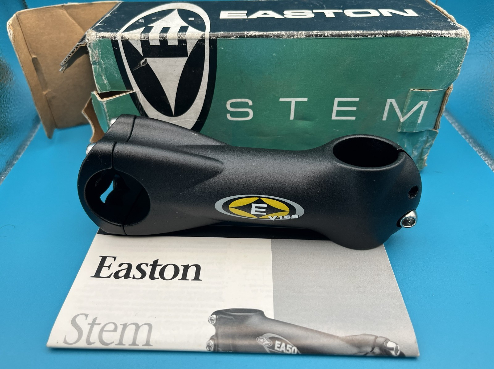 (7F) NOS Easton Vice All Mountain Stem 115mm, 31.8 mm bar clamp, 1 1/8 steerer