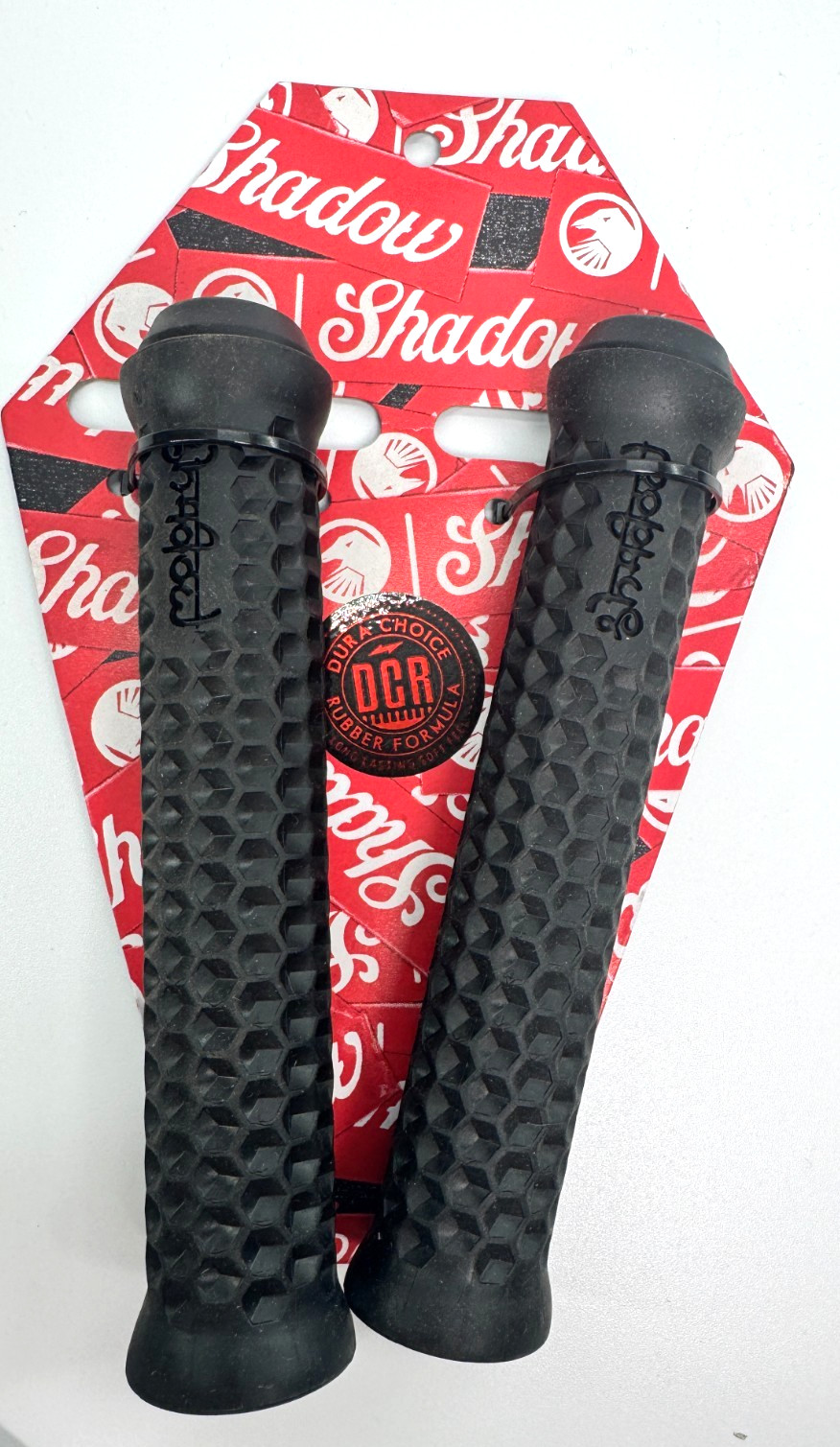 SHADOW CONSPIRACY MAYA BMX BIKE BICYCLE GRIPS + BAR ENDS SUBROSA BLACK NEW