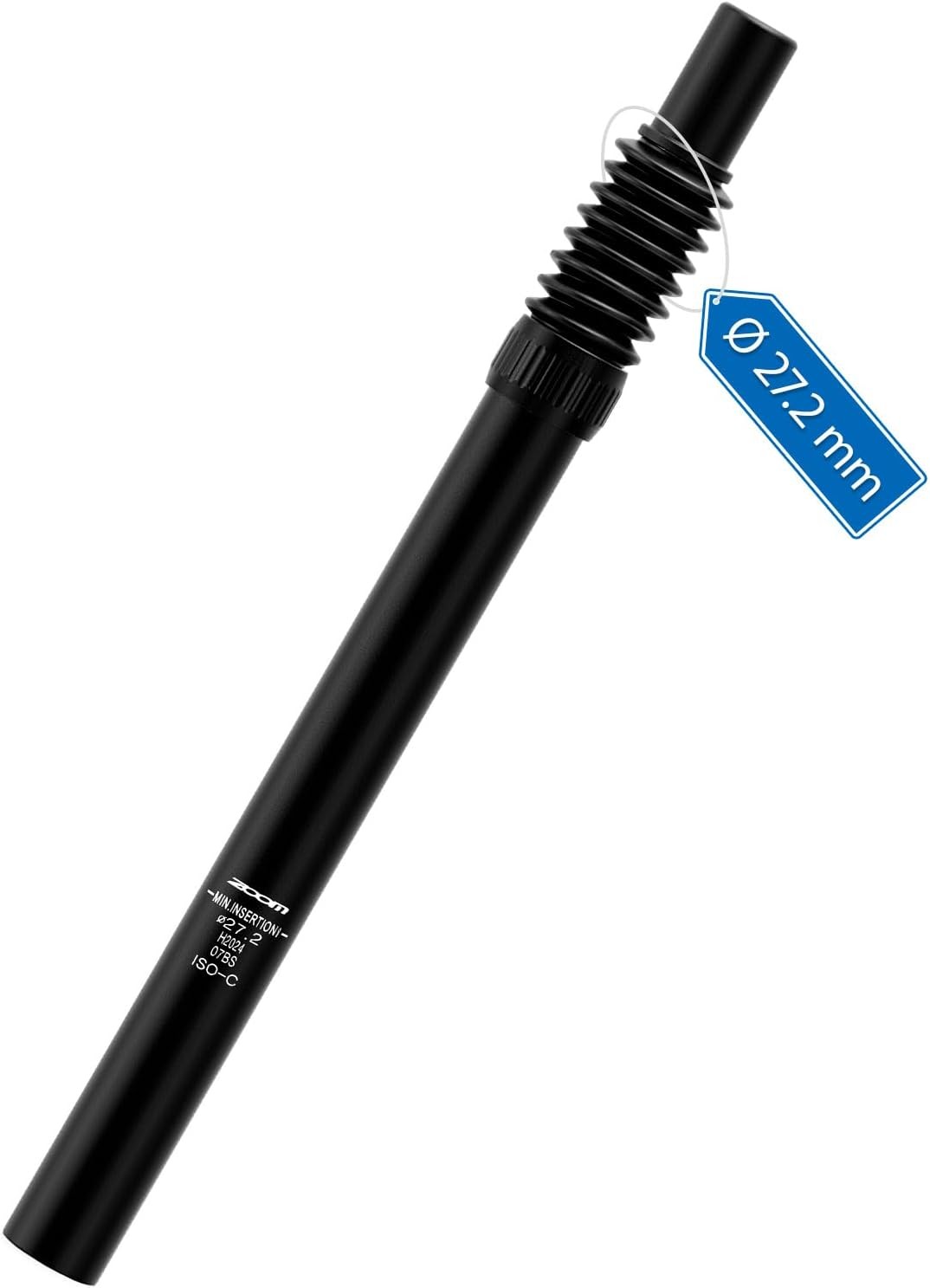 Zoom Bike Suspension Seatpost:27.2 / 30.9 / 31.6 X 350 Mm Shock 27.2 Mm