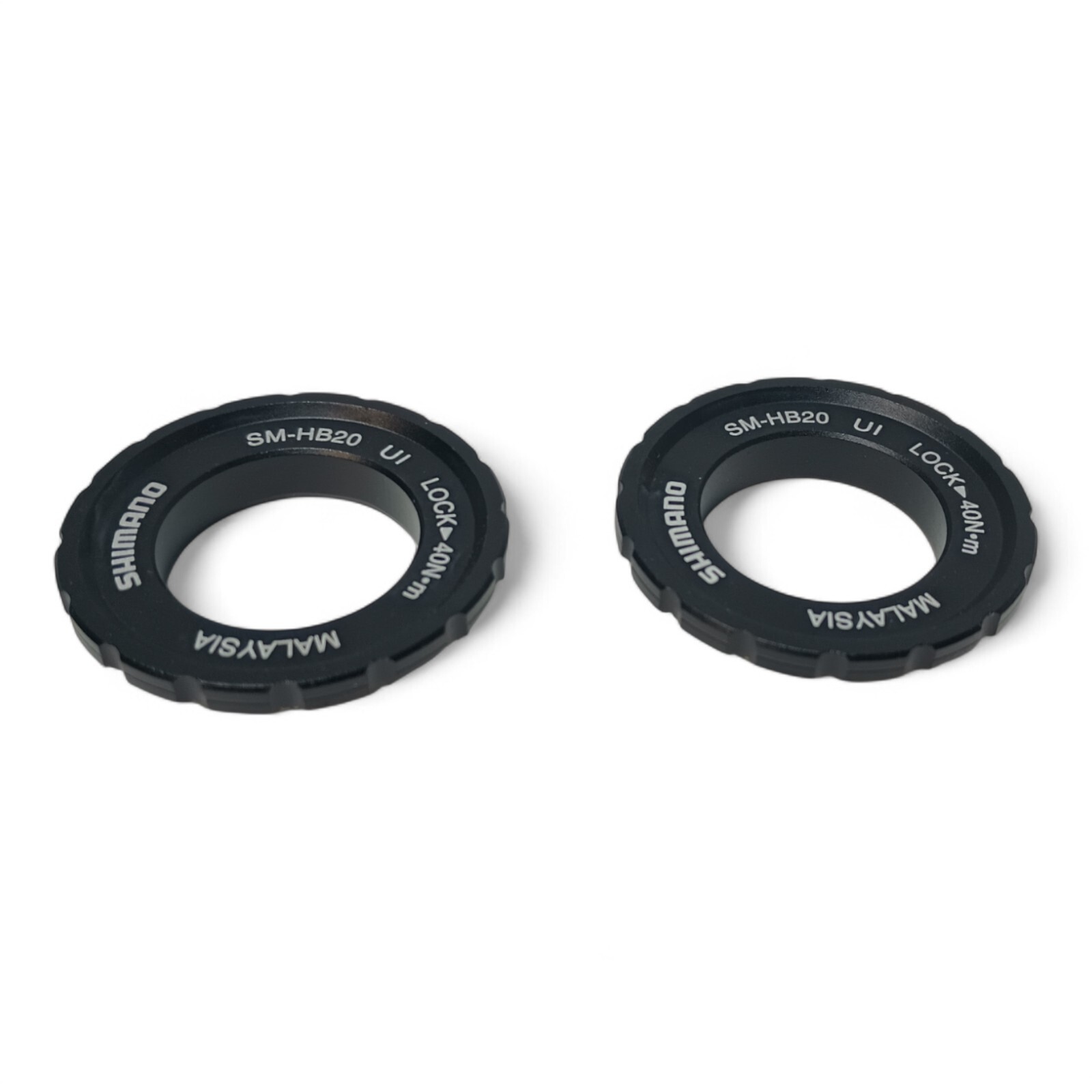 Shimano LockRing Disc brake SM-HB20 12mm 15mm 20mm alloy 2pcs Centerlock
