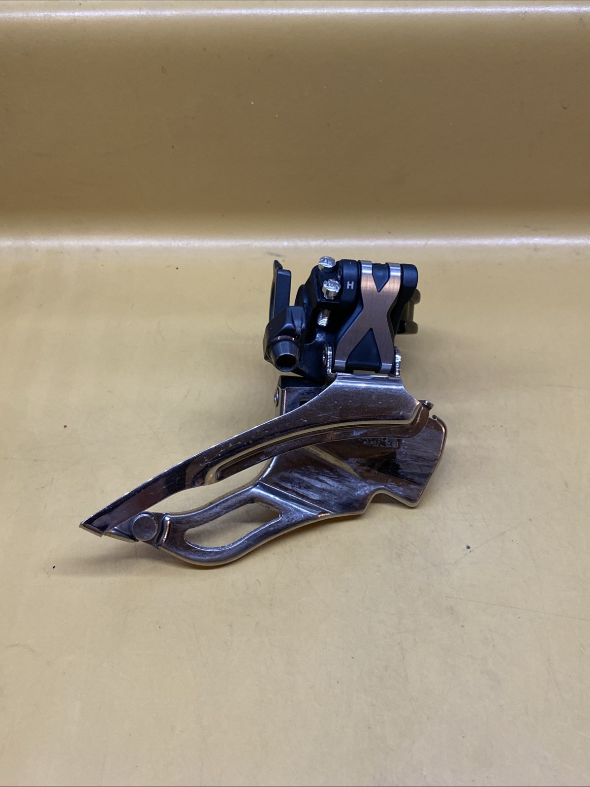Shimano XTR FD-M971 Triple Dual Pull 34.8mm High Clamp Front Derailleur