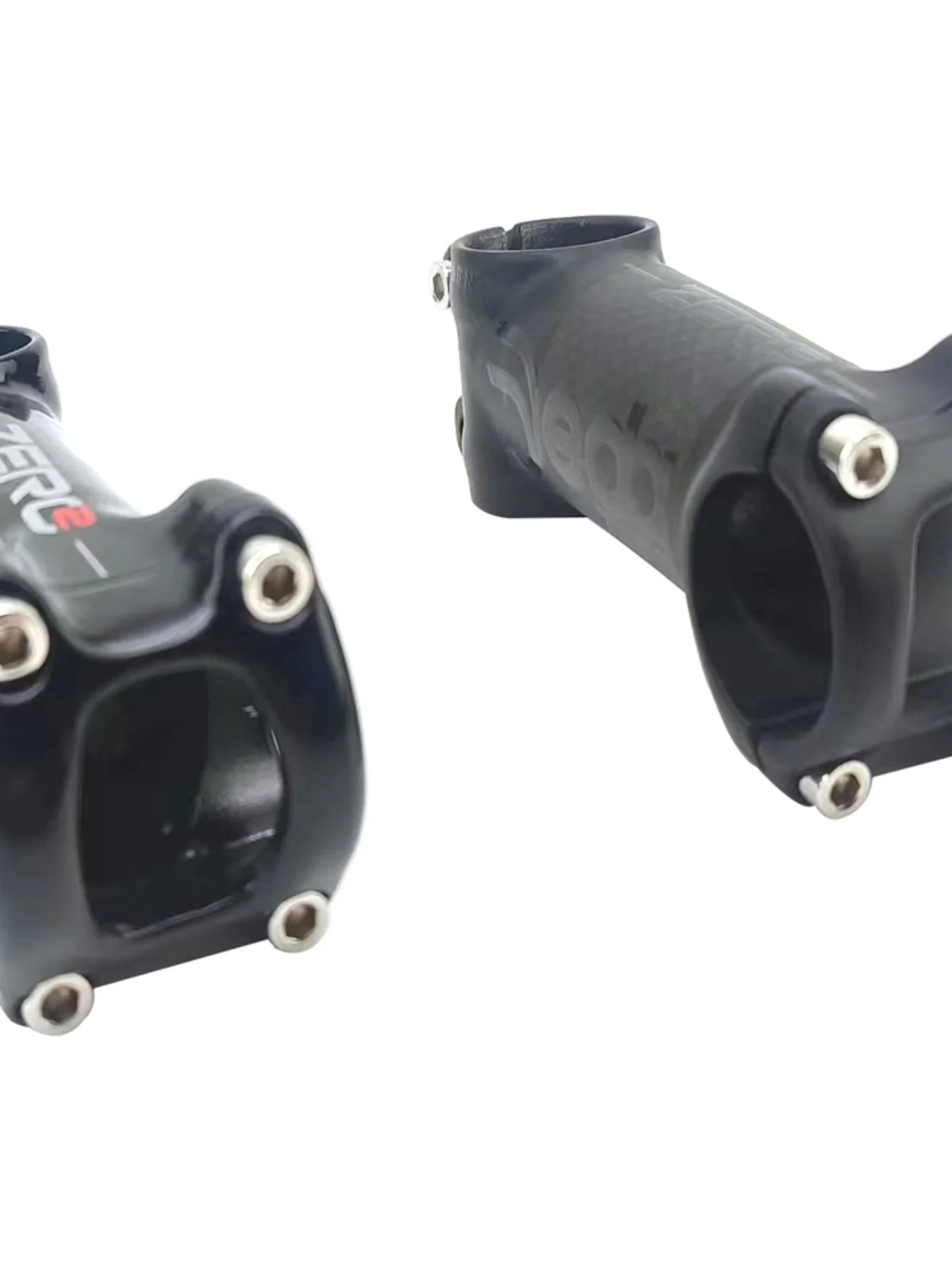Carbon Stem Mountain / Road Bicycle Stem 6 / 17 Degrees Length 60-120mm