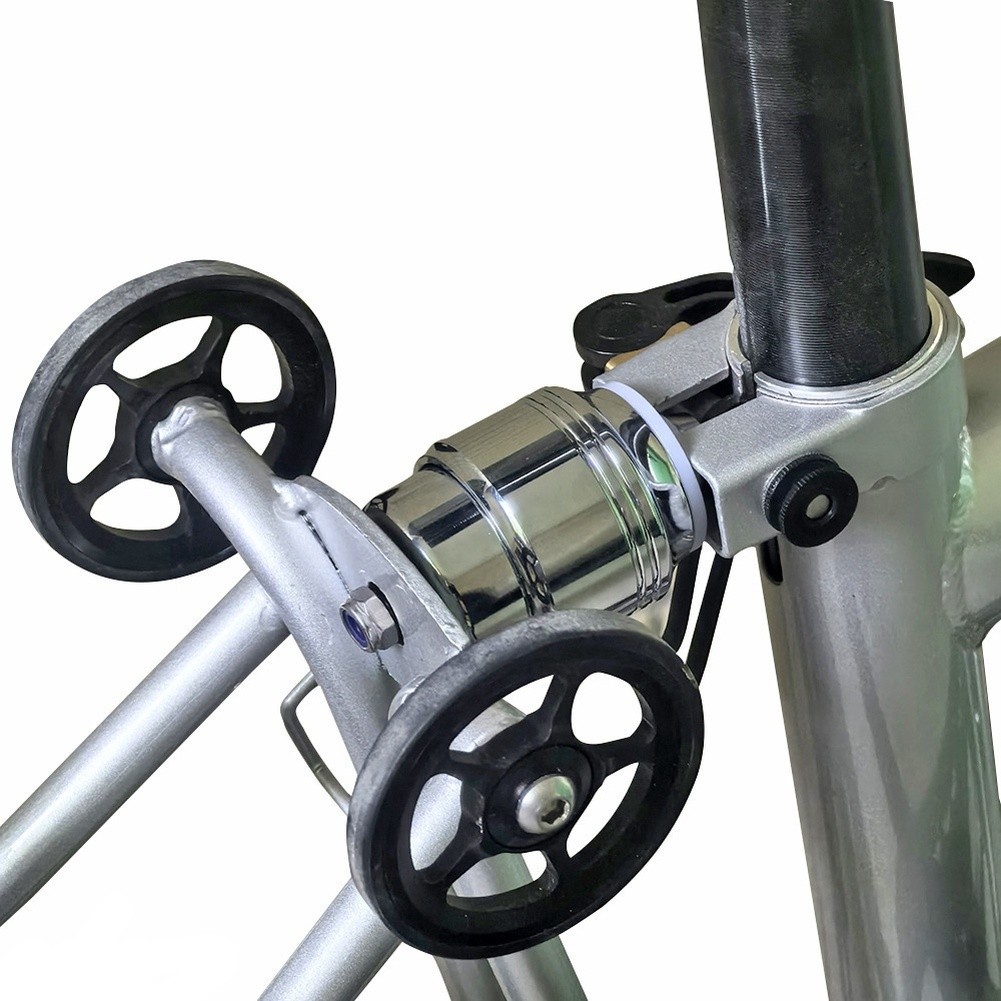 Rear Shock Absorber for Brompton Style Bikes Aluminum 4.1×3.5×6.6cm Lightweight