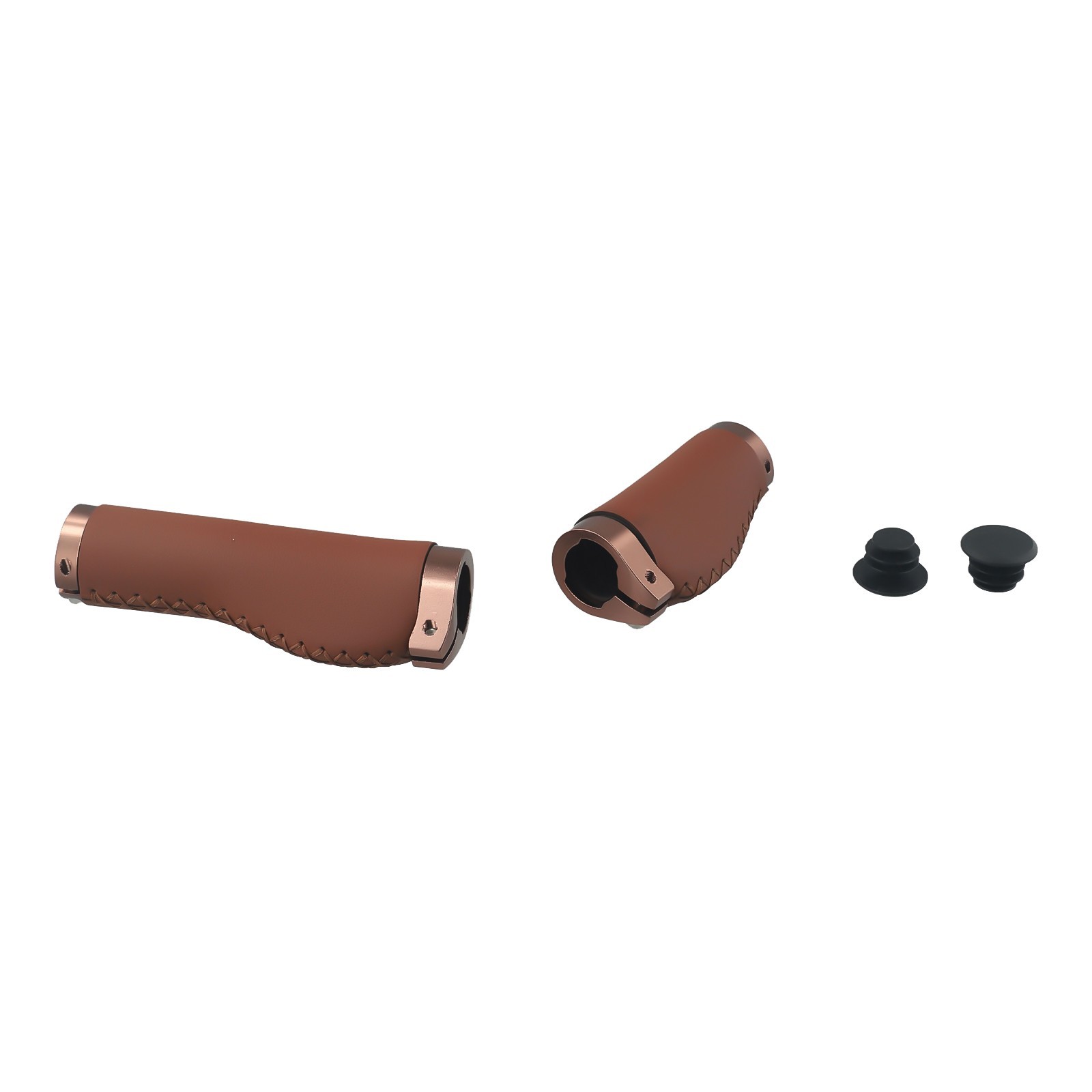Bike Bicycle Anti-skid Ahock Handlebar Grips Long/Short Leather Handlebar Cover