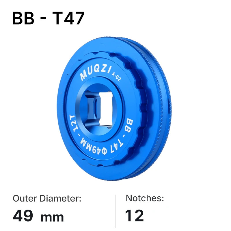 T45 T47 Bottom Bracket Wrench 12T 16T Bike Install Removal Tool