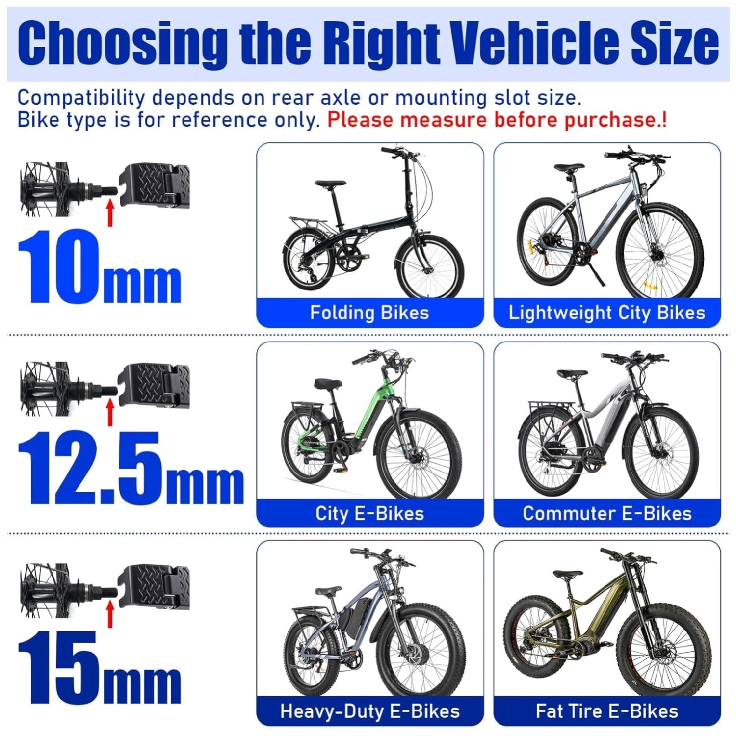 Durable Aluminium Foot Pegs for E-Bike, Mountain Bike~