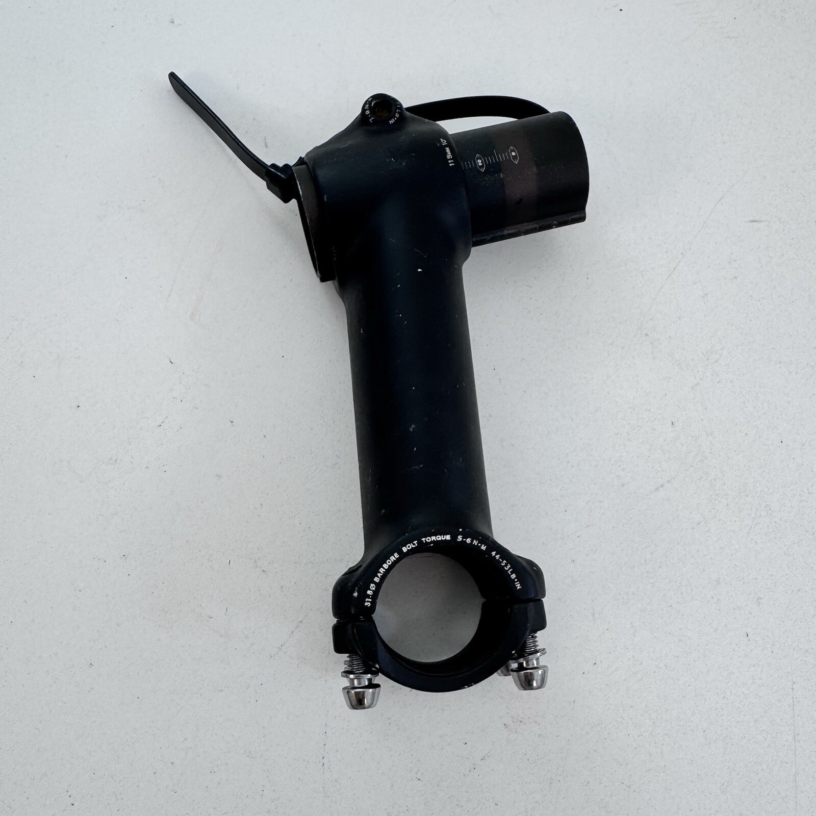 Vintage ATS Stem 115 mm 31.8 mm Threadless 31.8 mm Clamp 10 Deg Aluminum A42