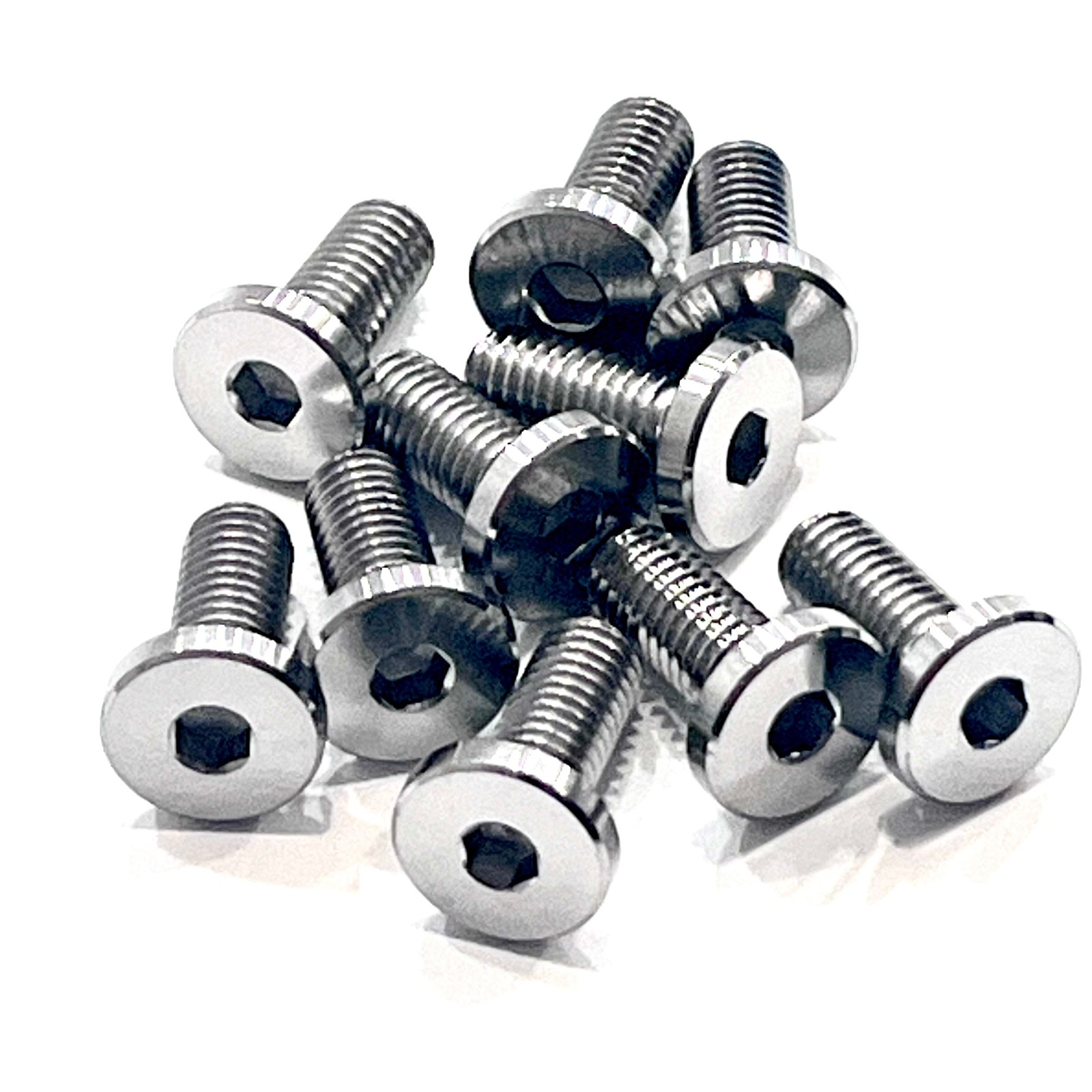 Titanium Ti M5 x 12mm Bicycle Water Bottle Bolts X10 – Bikepacking & Gravel Bike