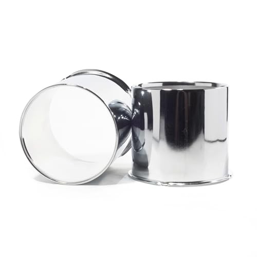 Pcs 5.15inch Trailer Wheel Center Caps Push 5.15″ OD 4.69″ H 2 2Pcs Chrome
