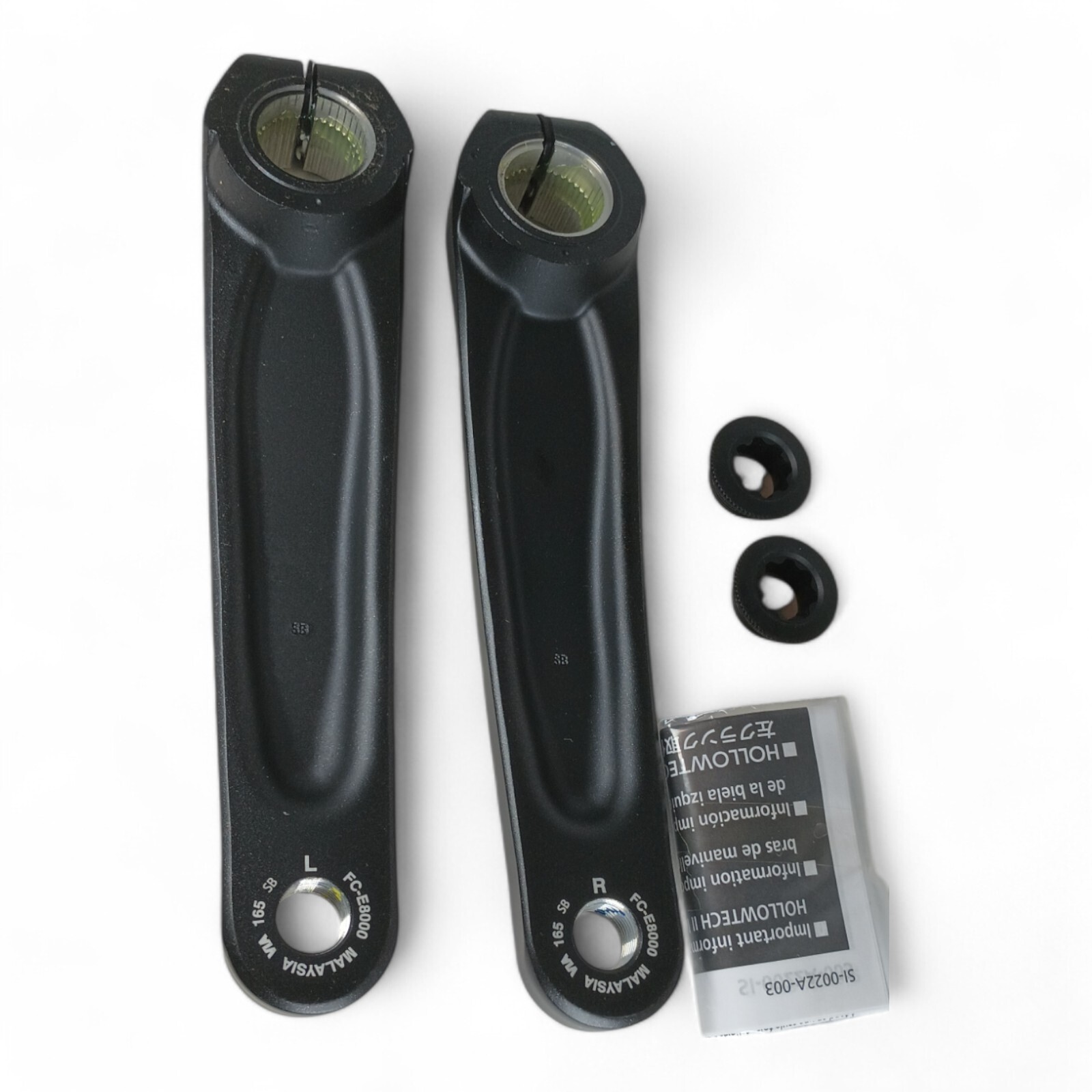 Shimano FC-E8000 165mm Ebike Crank Arms fit EP8 motor crankset
