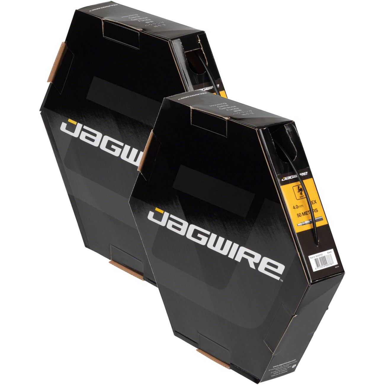 Premium Black Bicycle Brake & Derailleur Housing Bundle – 4mm & 5mm File Boxes,