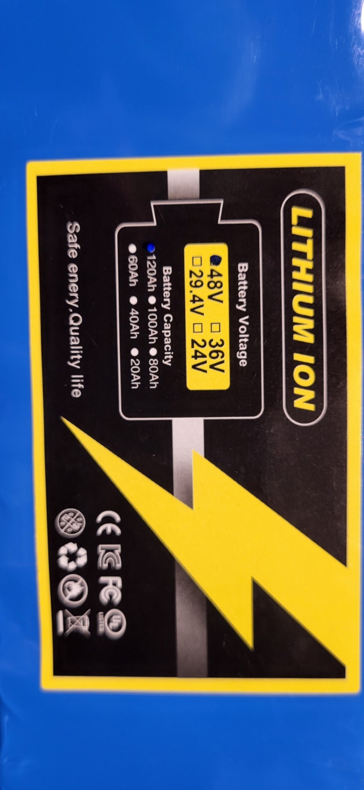 48V 12AH lithium li-ion ebike escooter battery