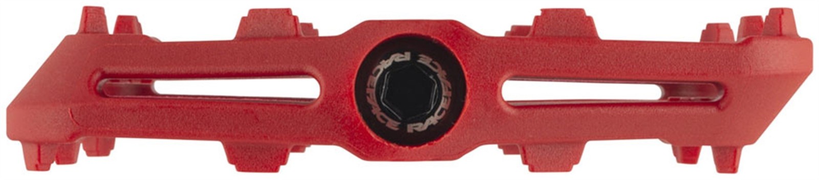RaceFace Ride Pedals – Platform, Composite, 9/16″, Red