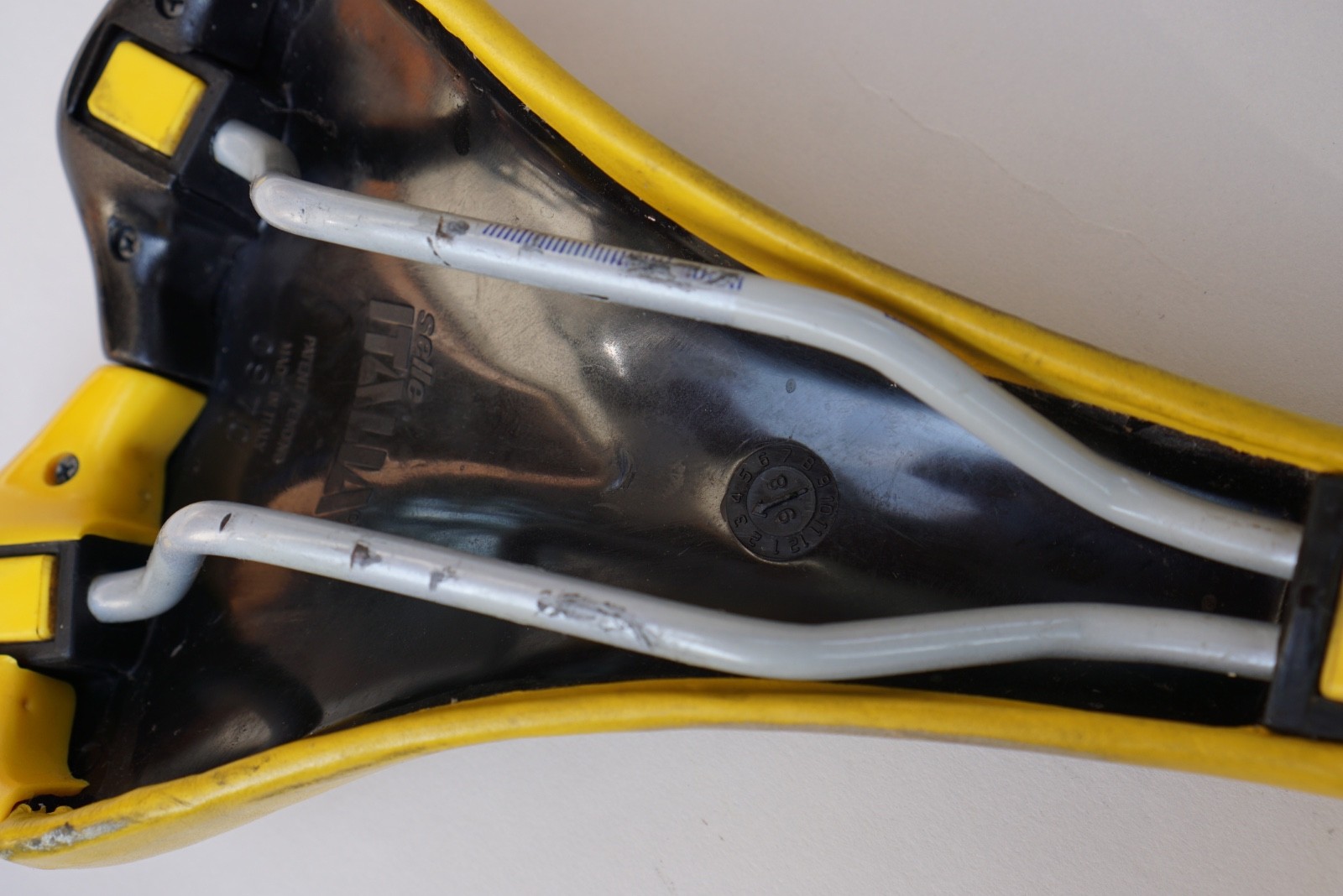 1998 Selle Italia Turbo 3 Tri Matic Pinarello Stitching Team Telekom Manganese