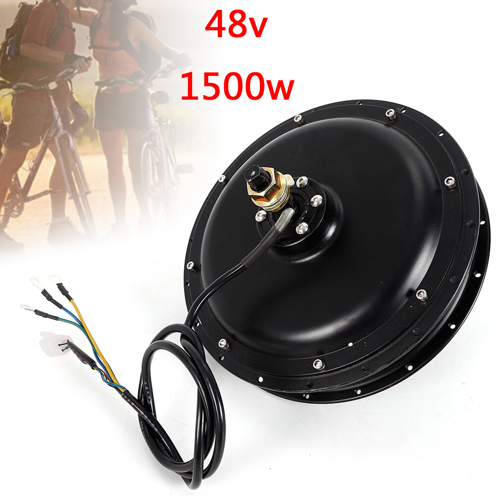 1500W E-Bike Conversion Kit 48V Fat Ebike Hub Motor Hub Rear Wheel Motor 55N.m