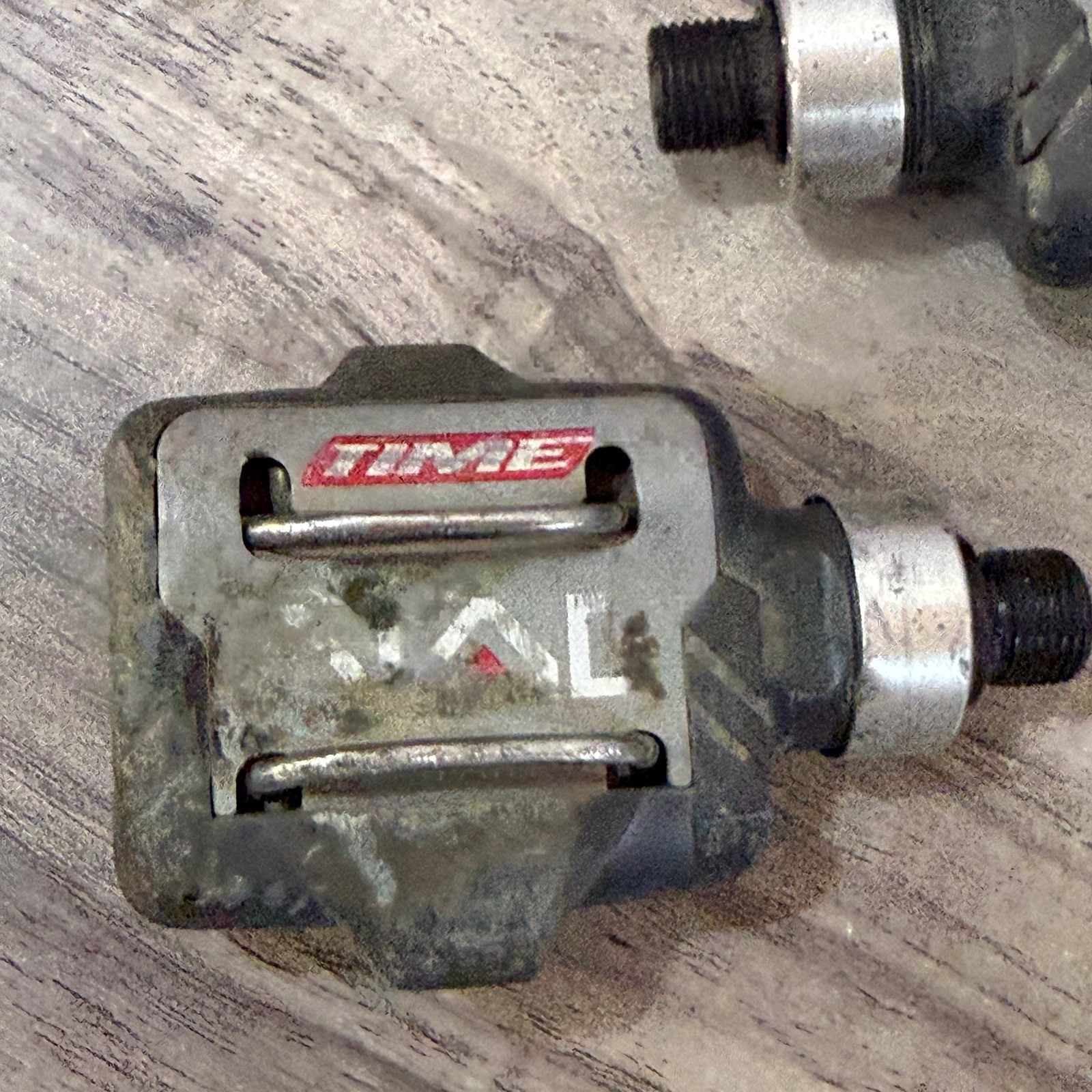 Time ATAC MTB Composite Mountain Bike Clipless Pedals Gray MISSING PLATFORM