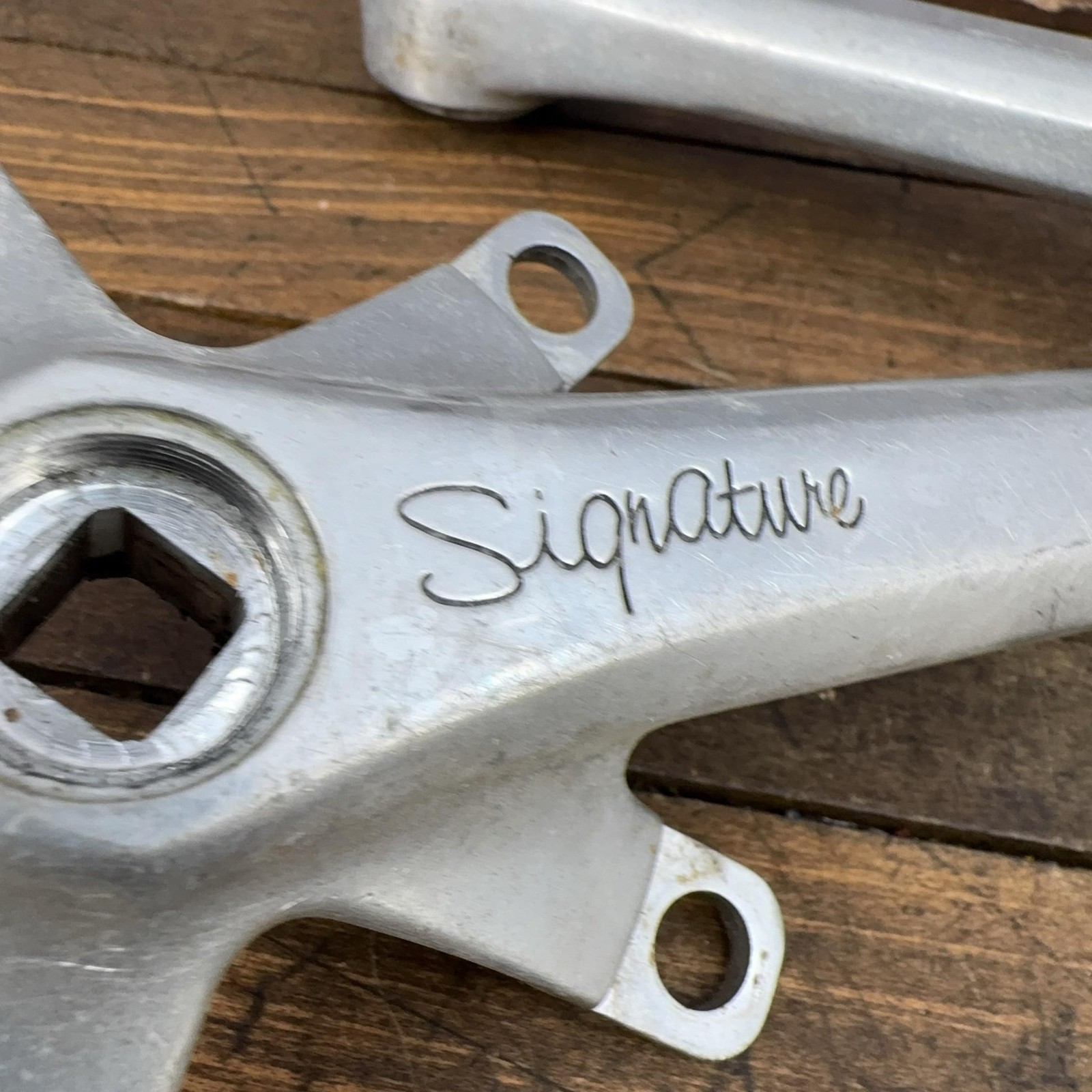 Vintage SR Signature Crankset 165mm 110 BCD Square Taper 165 Japan Road Bike