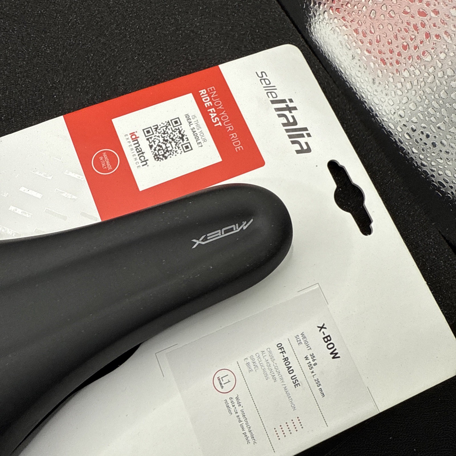 Selle Italia X-bow L1 Alloy Railed Cycling Saddle Seat 155mm (9419-68)