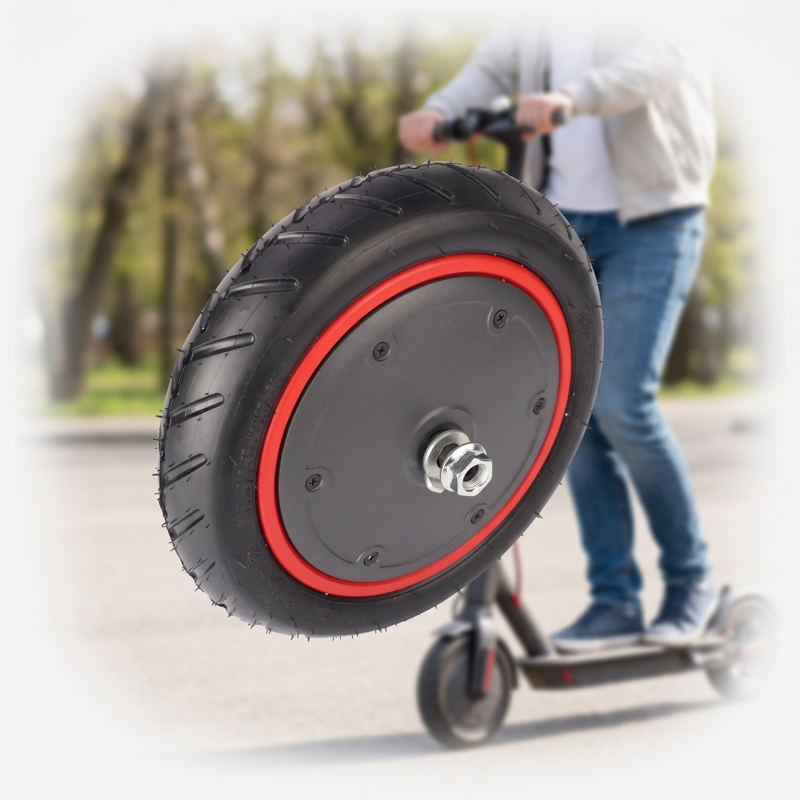 350W Front Hub Wheel Motor Assembly for Xiaomi M365Pro Electric Scooter 8.5″Dia.