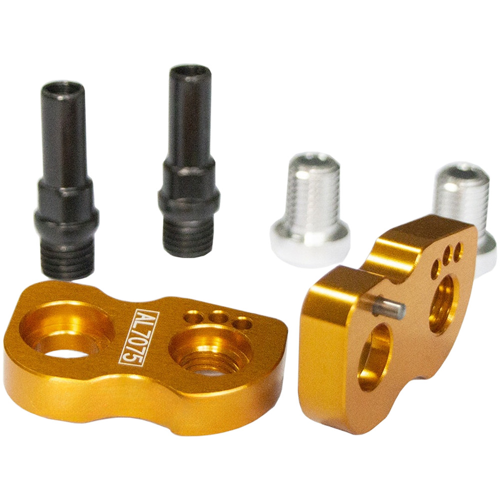 7075 Aluminum Folding Bike V Brake Extender 22mm Extension for 10mm Hole