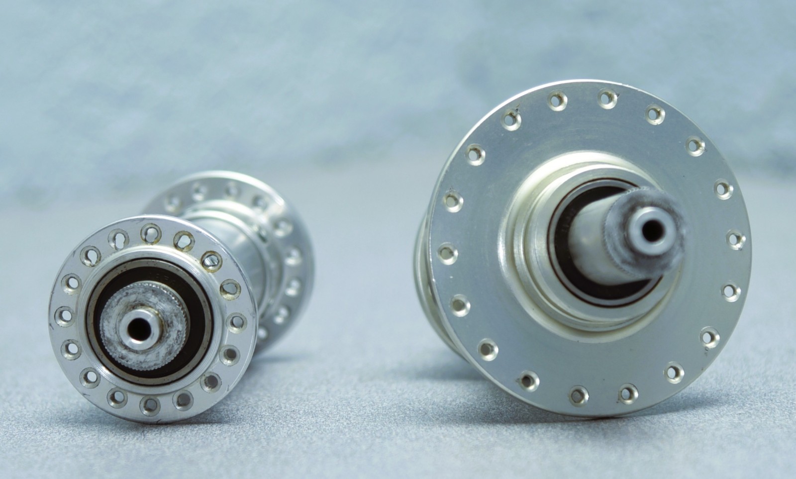 CUNNINGHAM MODIFIED HI-E HUB SET, Front/Rear, 9 x 100/126mm, WTB Potts vintage