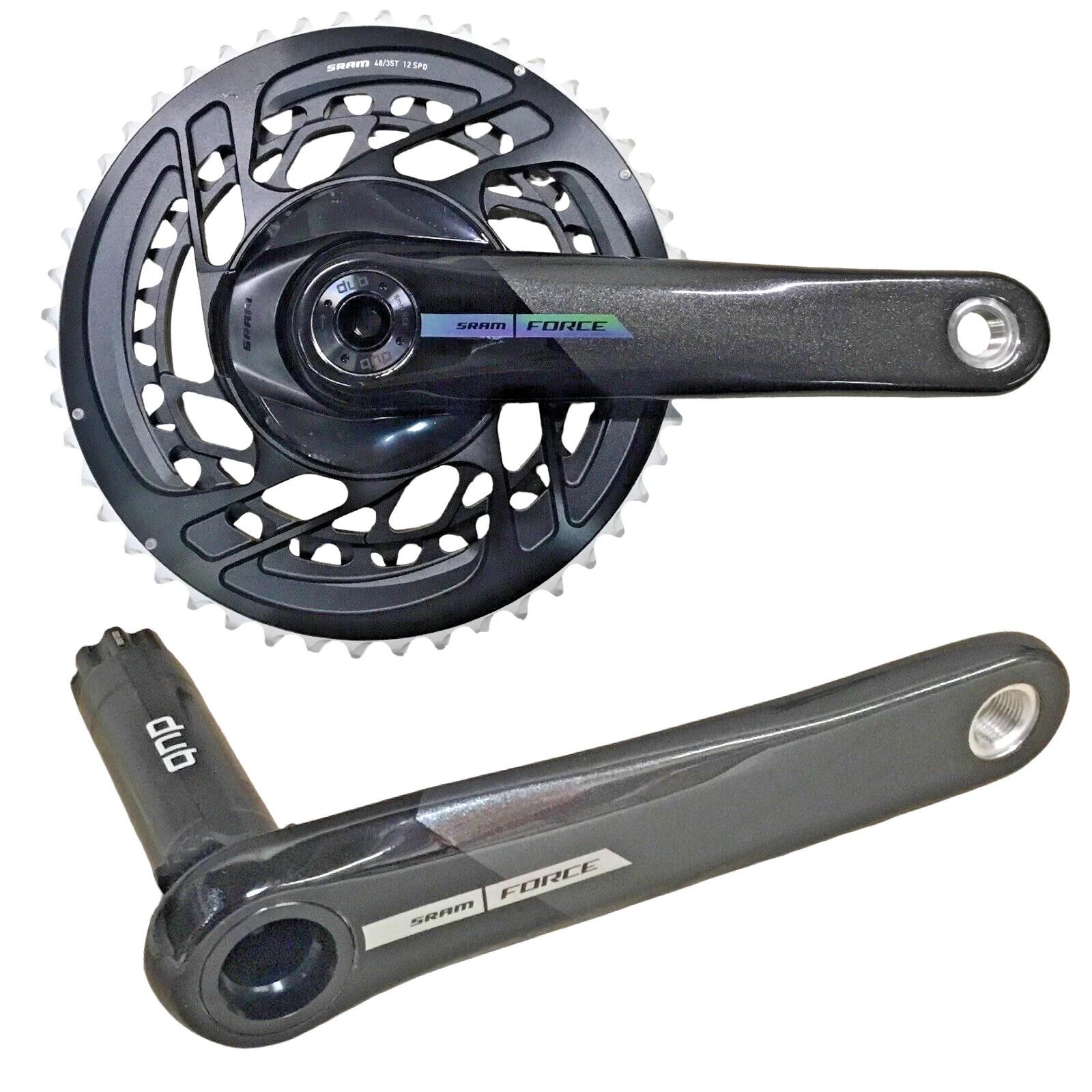 SRAM Force AXS D2 Carbon Crankset 48/35T 175mm DUB Direct Mount 2×12